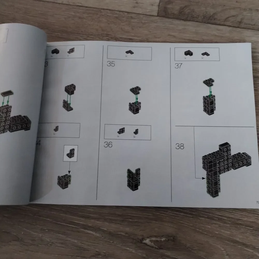 LEGO Fender Stratocaster 21329 Instruction‎ Manual Book Only